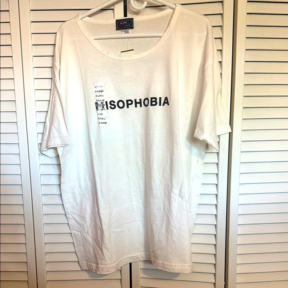 Great white shirt with Monk’s phobia